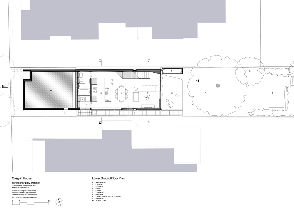 Cosgriff House by Christopher Polly Architects (via Lunchbox Architect)