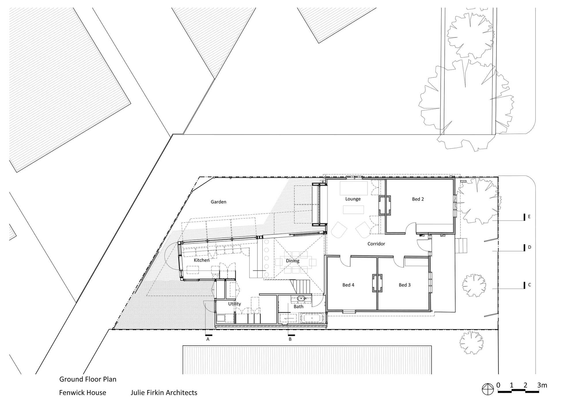 Fenwick Street House by Julie Firkin Architects (via Lunchbox Architect)