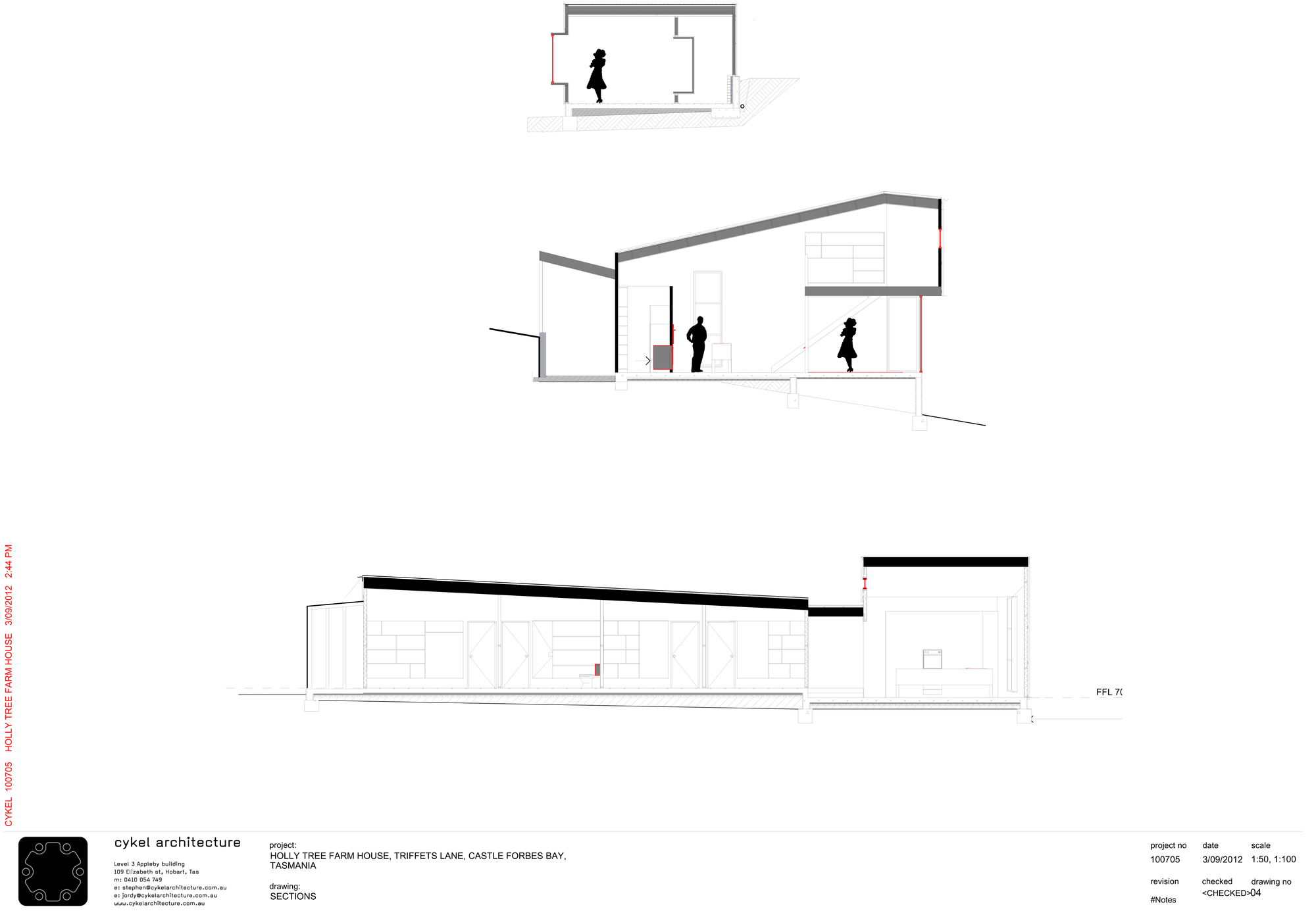 Holly Tree Farm by Cykel Architecture (via Lunchbox Architect)