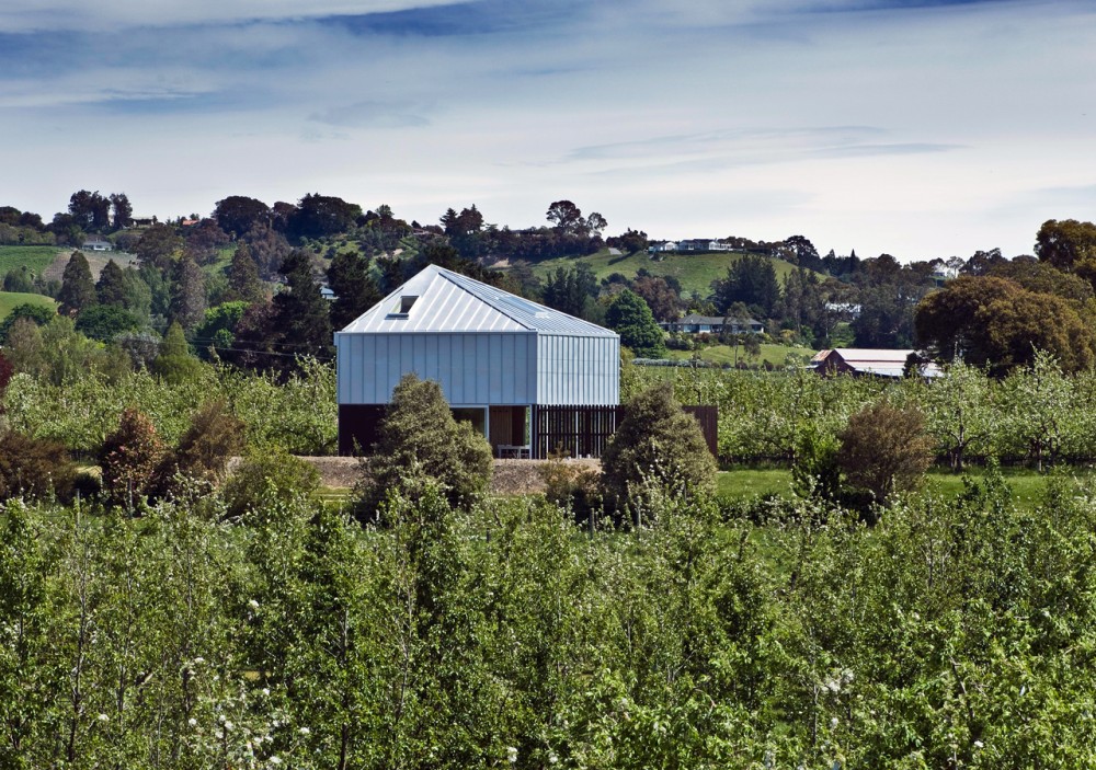 Serene McKenzie House is Nestled in the Middle of an Apple Orchard