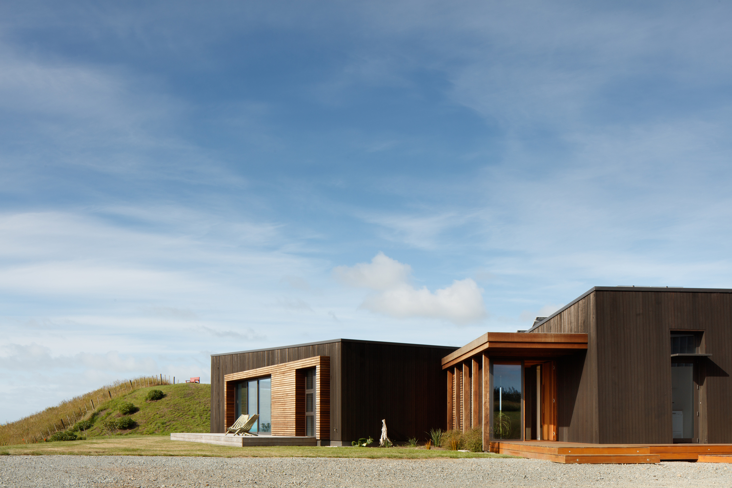 A Sheltered Courtyard Protects From This Exposed Location