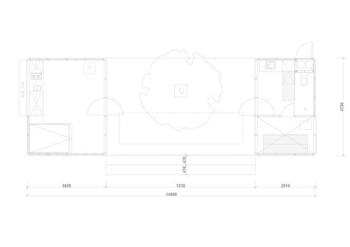 Sustainable Prefabricated Rural Retreat by ARKit (via Lunchbox Architect)