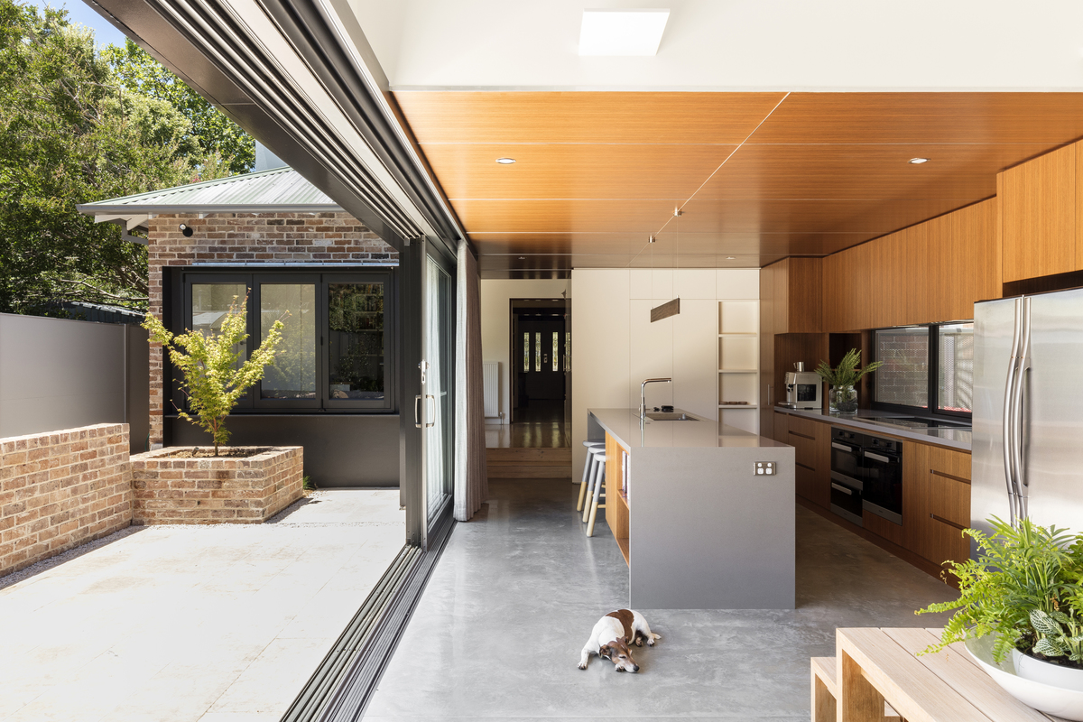 North Facing Living Spaces Provide Space and Light to This Home