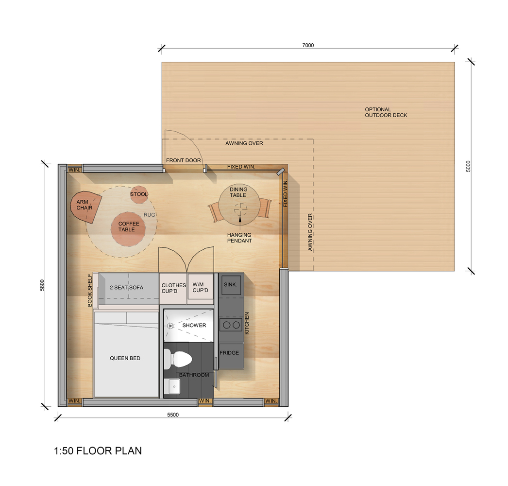 An Affordable and Sustainable Tiny House (With a Heart)